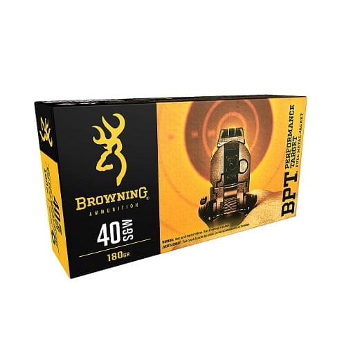 Browning Performance Target .40 SW 180 Grain