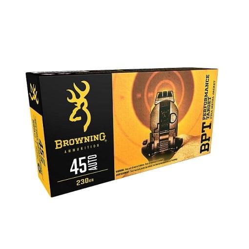 Browning Performance Target .45 Auto 230 Grain