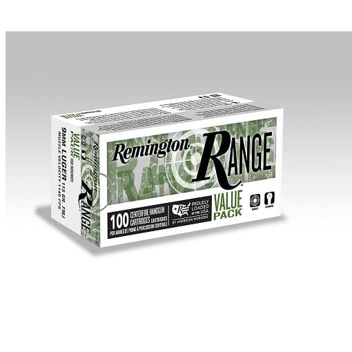 Remington Range 9mm Luger 115 Grain