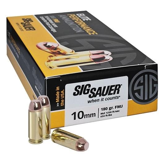 SIG SAUER Elite Ball 10mm 180 Grain 1
