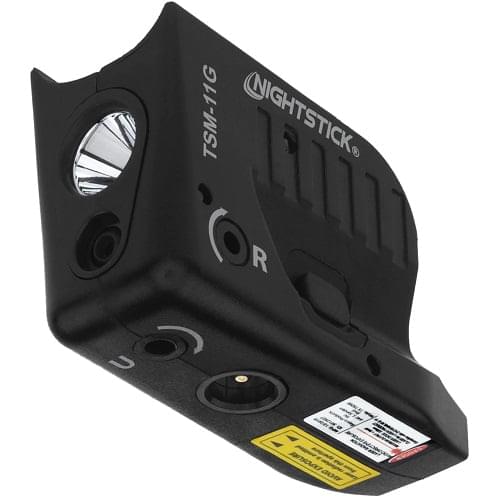 Subcompact Weapon Light with Green Laser for Glock