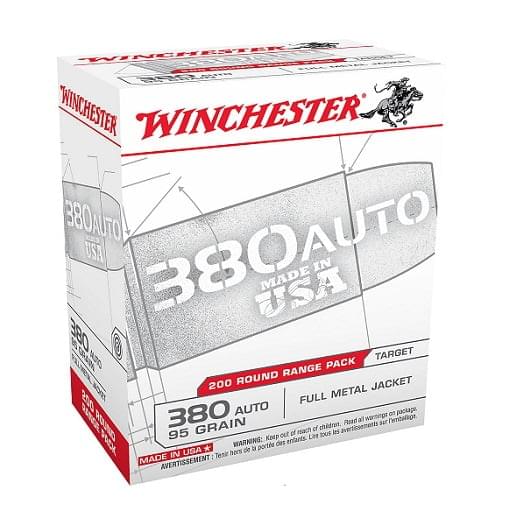 Winchester .380 Automatic 95 Grain